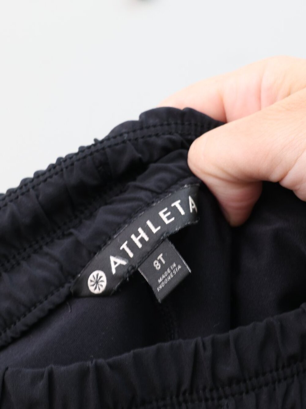 Athleta Expedition Skort Mini Skirt Athletic Black Size 8 Tall - Picture 4 of 4